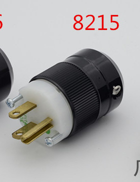 原装美国Marinco马连高5266/8215/320 发烧美标 电源插头 尾插