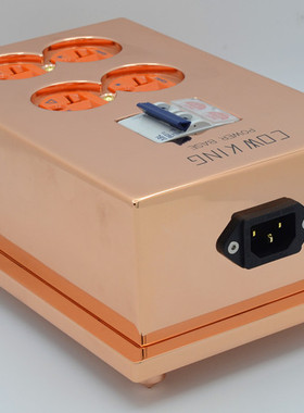 HI-END 发烧级 带Doepke 开关4位   CM电源排插  电源分插