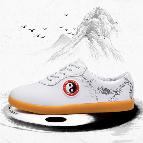 武林一号 软皮牛筋底太极鞋 太极拳鞋男女中老年运动晨练武术鞋