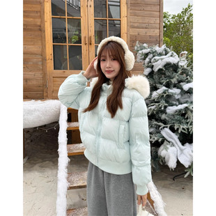 小个子减龄套装女韩版洋气棉袄巨好看的两件套冬装新款显瘦休闲裤