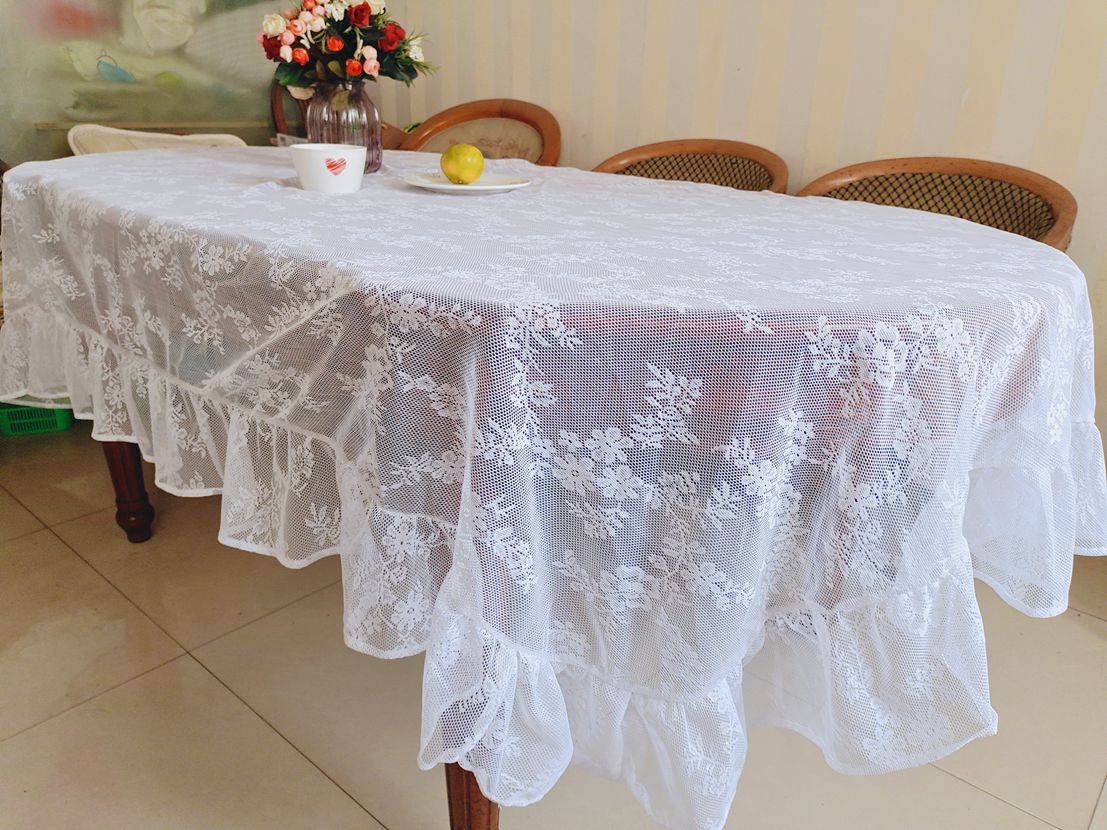 ins风蕾丝桌布网红浪漫甜品台