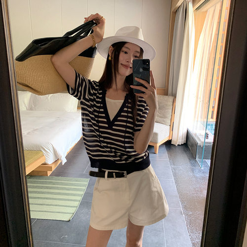 假两件上衣设计感小众宽松显瘦