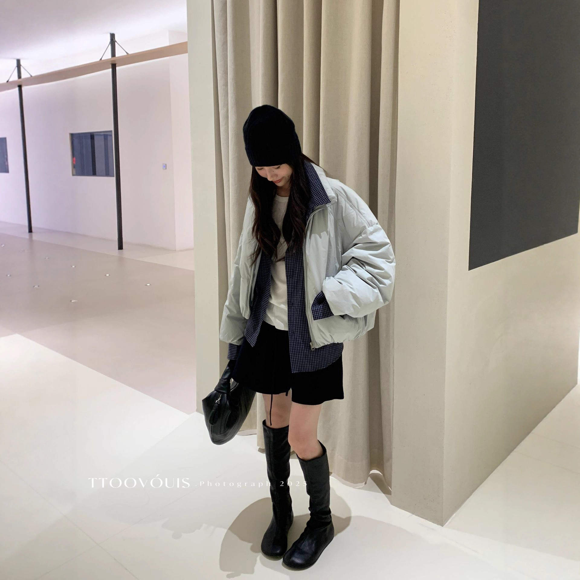 小个子加厚保暖羽绒服外套女BF