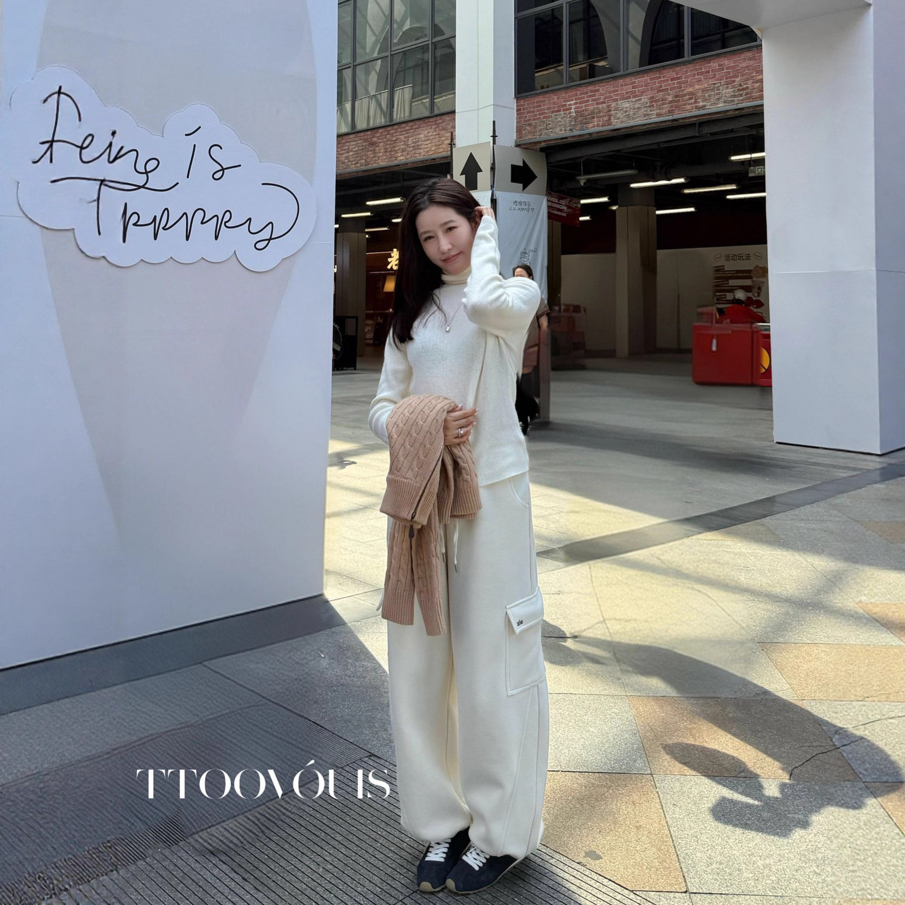 柔润舒适纯色打底针织羊毛衫女潮