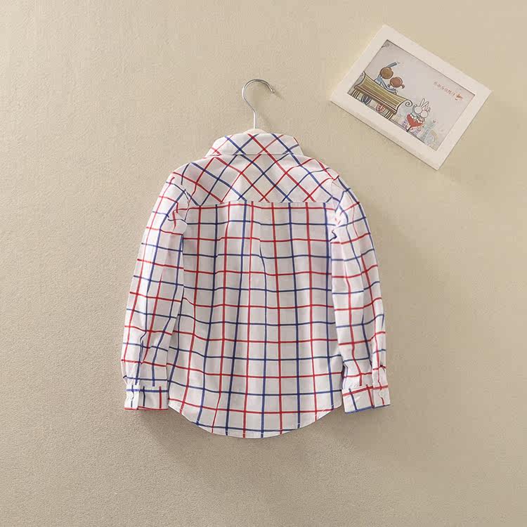 Chemise garcon à manche longue - Ref 2079246 Image 3