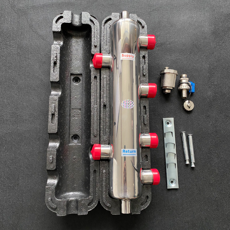 304不锈钢二进四出耦合罐