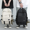 双肩包男士休闲百搭大容量旅行背包女初中生高中大学生书包电脑包