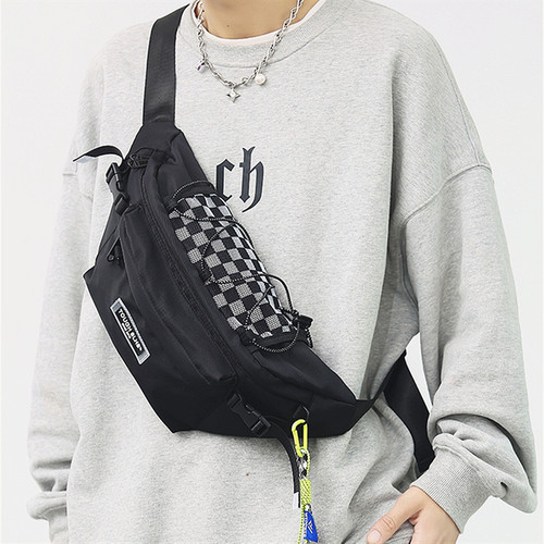 胸包男潮小包斜挎包休闲腰包