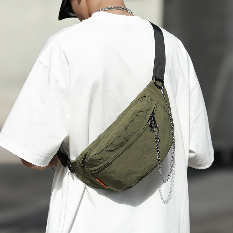 男士斜挎包休闲胸包运动腰包