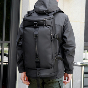 双肩包男背包户外骑行多功能旅行出差旅游健身包大容量运动登山包