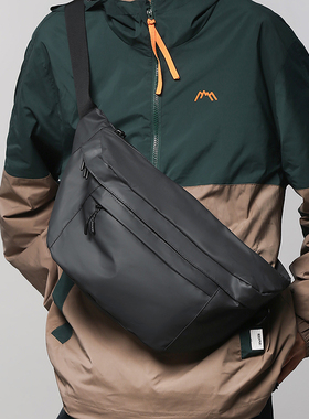 胸包男潮牌机能运动骑行包大容量休闲轻便斜挎包男生工装单肩挎包