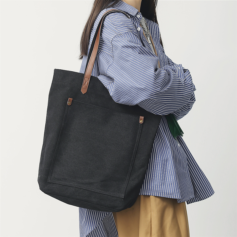 男士单肩包简约帆布包学生挎包