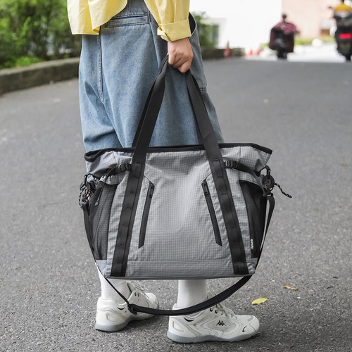 托特包户外工装斜挎包学生补课袋