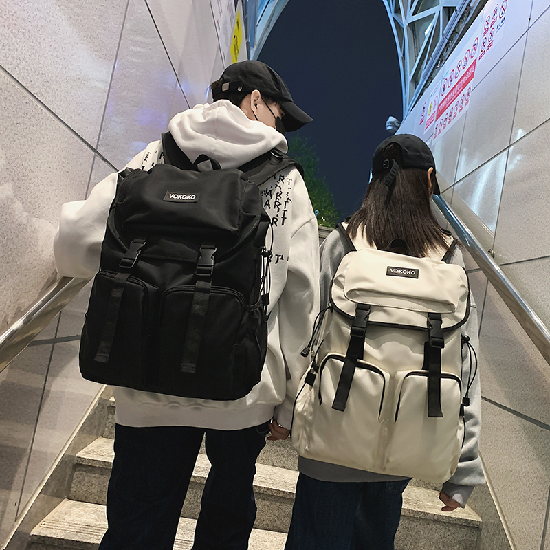 短途旅行背包女2023新款大容量双肩包男生行李包大学生高中生书包