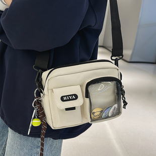 工装 风手机包男女学生吧唧痛包小挎包男生户外轻便携单肩包斜挎包