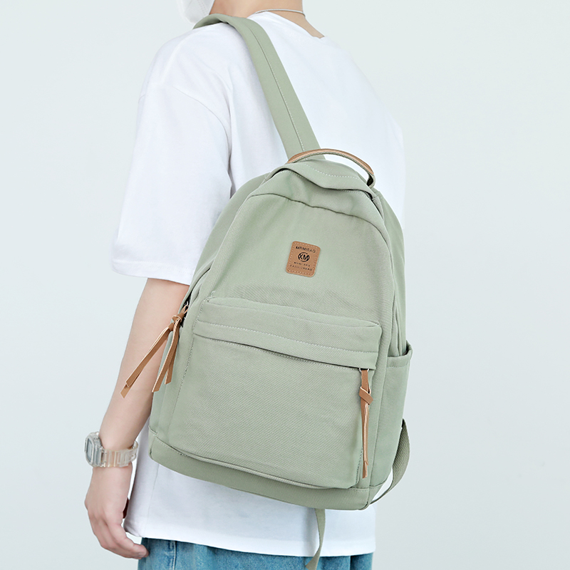 双肩包男大学生书包潮牌背包