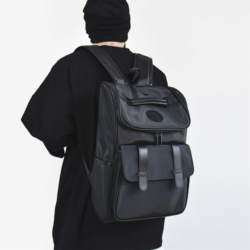 潮牌双肩包小众背包学生书包