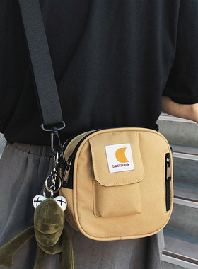 SuNMan超人 STUDIO斜挎包男生小包ins潮牌单肩包男士挎包休闲日系