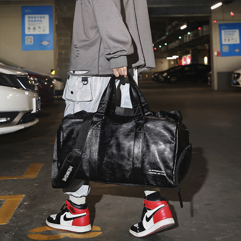 独立鞋仓短途旅行包男健身包