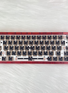 兼容美加狮60外壳PCB板 63键PCBA wooting gh外壳线路板 60PCB板