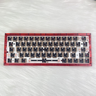 gh外壳线路板 wooting 60PCB板 63键PCBA 兼容美加狮60外壳PCB板