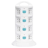 NIU REN Multi -Layer Three -Dimensional Panel Panel Panel Stand -Type Power Socket Dragon Панель Dragon Независимый переключатель -in plug -in board с перегрузкой