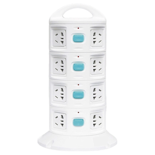 NIU REN Multi -Layer Three -Dimensional Panel Panel Panel Stand -Type Power Socket Dragon Панель Dragon Независимый переключатель -in plug -in board с перегрузкой