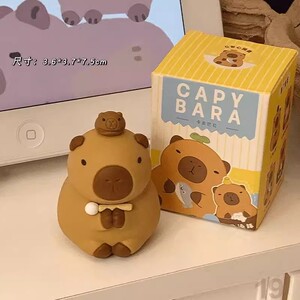 卡皮巴拉惊喜盲盒装饰品立体