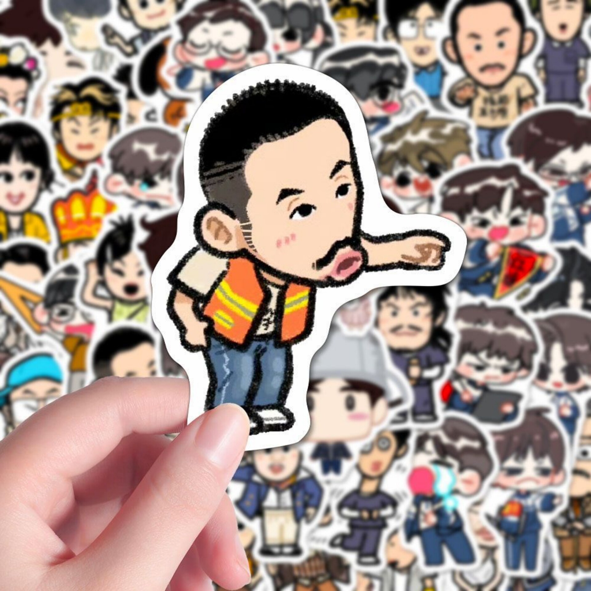 奇妙喜人夜2贴纸双高胎张兴朝