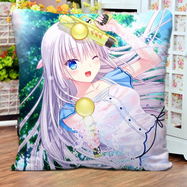 summer pockets 鸣濑白羽 空门苍 久岛鸥 文德斯靠垫抱枕方枕包邮