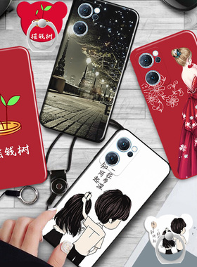 适用于OPPOPFJM10手机壳时尚美女全包Reno7防摔软保护套PFJT1O