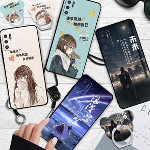 Redmi红米NOTE10手机壳时尚潮牌文艺男女M2103K19C硅胶防摔保护套