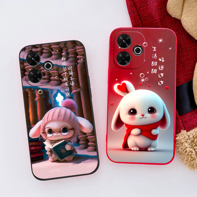 适用于小米2406ERN9CC硅胶手机壳卡通小龙人创意男女Redminote13R