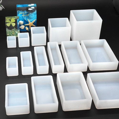 水晶滴胶硅胶立方体标本模具