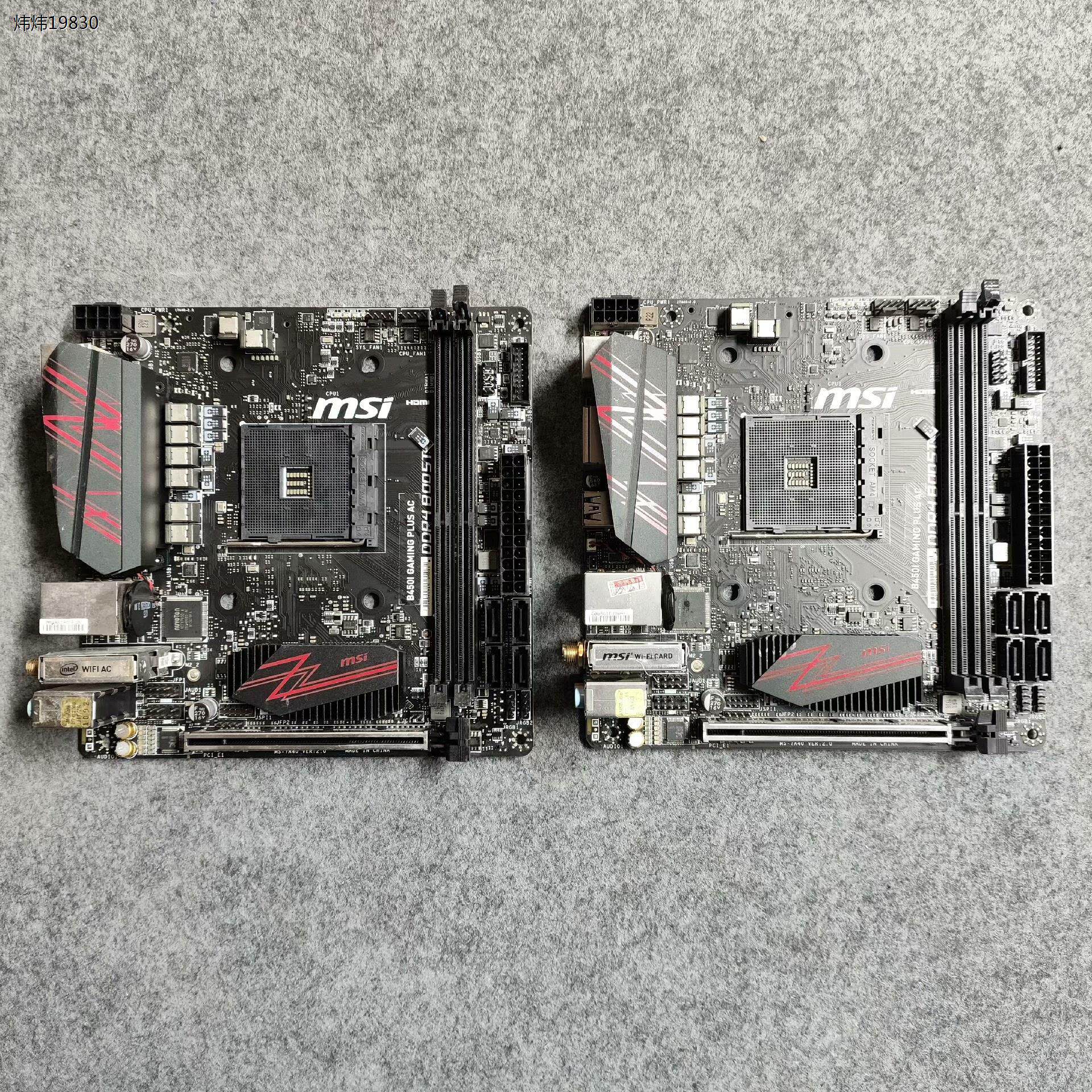 b450i gaming plus ac,微星b450主板,(议价)