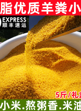 2025年新黄小米米脂小米羊粪小米羊肥小米黄小米小黄米小米5斤