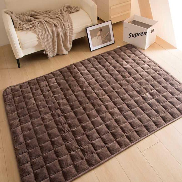 外贸法兰绒出口日本宝宝爬行垫