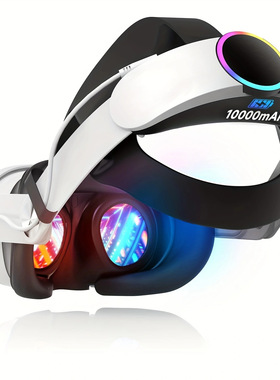 Oculus quest3头戴VR配件 10000mAh快充18W电池头戴 Meta移动电源