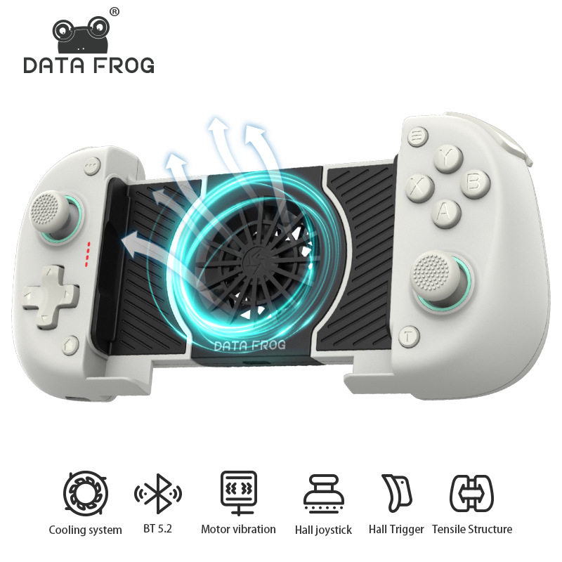 X3拉伸手柄 安卓PC电脑Switch无线蓝牙游戏手柄 散热风扇霍尔摇杆