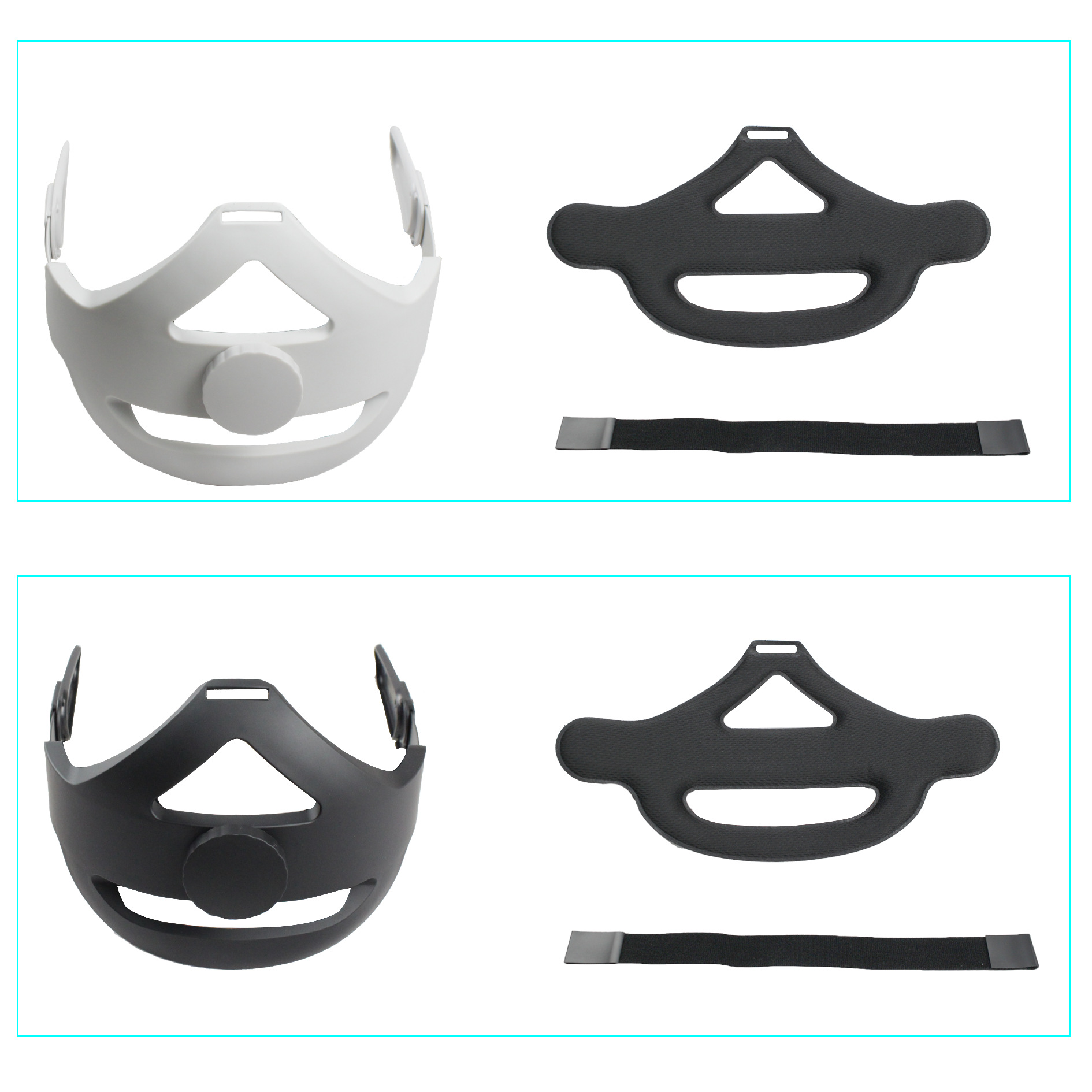 现货Meta quest 2/quest3/3S头戴不压脸替换精英头戴 升级款配件