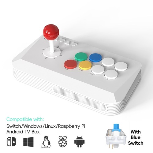 适用PC/安卓/IOS/switch/ps3/M8游戏机无线蓝牙摇杆/街机格斗摇台