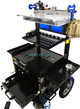 影视录音收纳推车演播室电影制作音乐器材车DIT工作车包邮