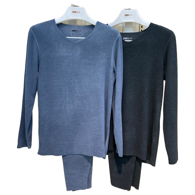 新1系男暖肤衣羊毛蚕丝暖肤衣