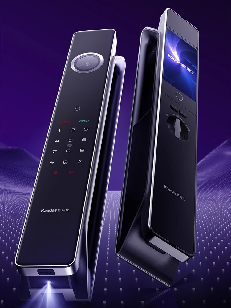 凯迪仕传奇大师K70双摄人脸猫眼密码家用防盗入户门指纹智能门锁