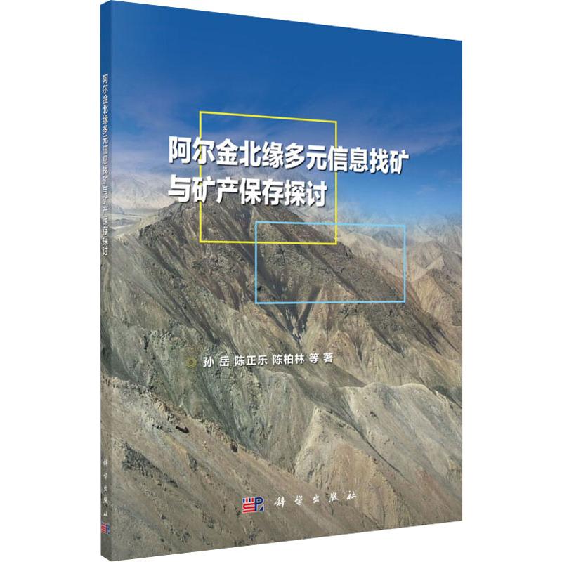 正版现货 阿尔金北缘多元信息找矿与矿产保存探讨 孙岳 等 著 科学出版社 石油 天然气工业