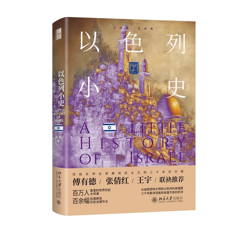 预售正版 以色列小史 徐新著 小历史大世界 了解犹太文化和以色列史的入门作 北京大学出版社9787301366394