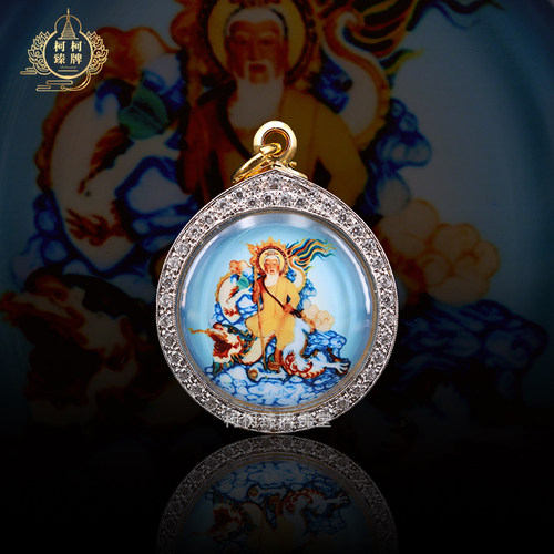 泰国特色正品白龙王2531瓷面自身 第一期真品带萨玛空卡保真 保真