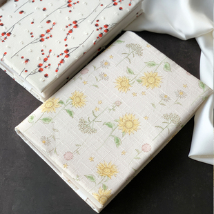 A5手帐书衣A6手账本书皮余白笔记本保护套HOBO布封皮手工定制书套