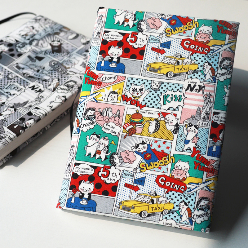 可调节书衣手帐本布书套可定制