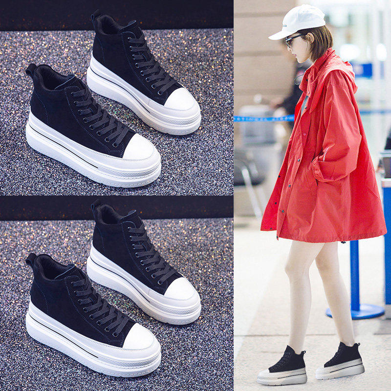 短靴女2026新款秋冬英伦风百搭韩版网红厚底马丁靴松糕机车靴女鞋